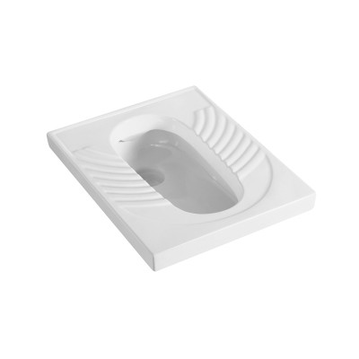 Modern style public bathroom ceramic squatting toilet pan price