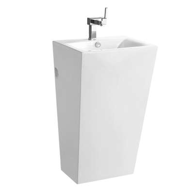 Sanitary Ware Bathroom Ceramic Wash Hand Pedestal Basin