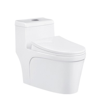 Hot engineering bathroom siphon Peeping Chinese toilet one piece  toilet