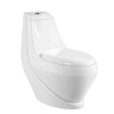 Tangdao modern ceramic washdown  siphon flushing Peeping Chinese toilet one piece  toilets with dual flush