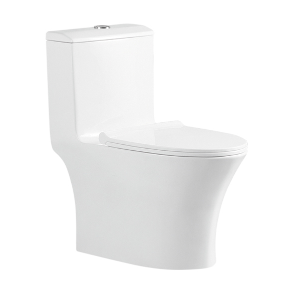 Tangdao self design comfortable ceramic bathroom toilets Peeping Chinese toilet with elongated bowl shape