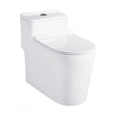 Tangdao modern low cistern water saving Peeping Chinese toilet one piece toilets with  siphonic flushing